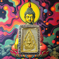 Amulette Phra Phuttha Chinnarat (édition 1993) - Wat Phra Sri Rattana Mahathat La Magie du Bouddha.