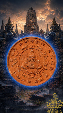 Amulette Phra Rahu - Vénérable Luang Phor Phat du Wat Woranayok Rangsan La Magie du Bouddha.