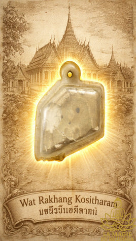 Fragment d’amulette Phra Somdej – Wat Rakhang Kositharam La Magie du Bouddha.
