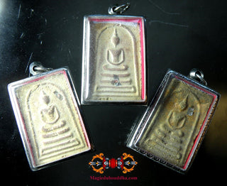 Amulettes Phra Somdej anciennes (1957) - Wat Rakhang. La Magie du Bouddha.