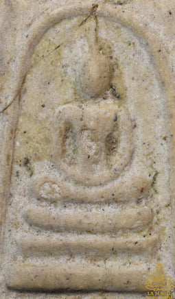 Amulette ancienne Phra Somdej – Wat Rakhang – Début XXe siècle – Reliquaire décoré La Magie du Bouddha.
