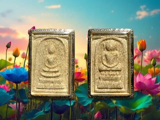 Grandes amulettes Phra Somdej & Phra Somdej Kaisser - Wat Rakhang. La Magie du Bouddha.