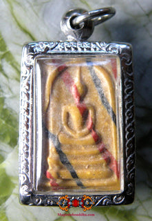 Rare amulette Phra Somdej Saïloong - Très Vénérable LP Kuay. La Magie du Bouddha.