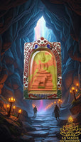 🐐 Amulette Phra Somdej Peh พระสมเด็จแพะ – Luang Phor Nen du Wat Sub Udom Mongkol Tham La Magie du Bouddha.