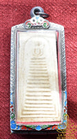 Rares et précieuses amulettes Phra Somdej Tat Thong à 16 niveaux bénies en 1972 au Wat King Keaw par le Très Vénérable LP Phueak La Magie du Bouddha.