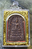 Amulette rare Phra Somdej – Luang Phor Phat Ro (Wat Bung, Nakhon Ratchasima)