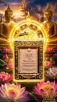 Phra Somdej Phong Ittijay Amulet 1st Edition by the Most Venerable Luang Phor Hann