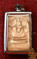 Phra Somdej amulet made of Hin Phra Siwali relic stone – Sacred Cave of Khao Sam Roi Yot National Park