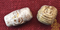 Perles sacrées anciennes Phra Somdej Muan La Magie du Bouddha.