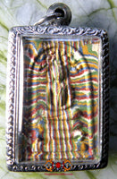 Amulette multicolore Phra Somdej Saïrung - Wat Rakhang.