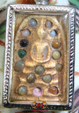 Précieuses amulettes Phra Somdej (avec reliques sarira) - Wat Pichaya Yatikharam.