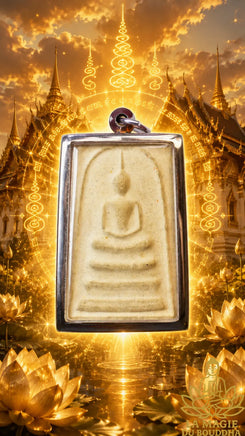 Grande amulette Phra Somdej - Vénérable Luang Phor Maraï du Wat Bang Yaphraek La Magie du Bouddha.