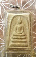 Amulette Phra Somdej et Dharmachakra - Wat Ban Photharam, 1990 (Phetchabun)
