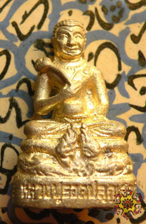 Amulette Thaï Phra Upakut Bouddha de fertilité - Vénérable LP Rod Apatsaro. La Magie du Bouddha.