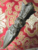 Petite dague rituelle Tibétaine Phurba en cuivre.