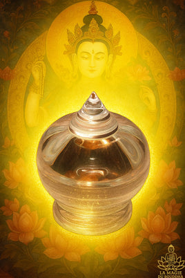 Pilules sacrées Tibétaines de nectar Mani Rilbu par Sa Sainteté le Dalaï Lama.