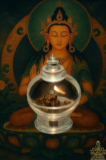 Mendroup (Dutsi Tcheumen) - Substance sacrée Tibétaine rare. La Magie du Bouddha.