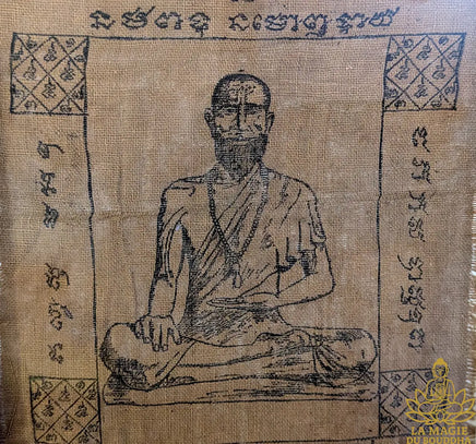 Pa Yant sacré de Phra Borommakru Phat Shiwok Gomarapat – Roon Itthi Munto Phikkhu – Wat Khao Loï (Si Racha) La Magie du Bouddha.