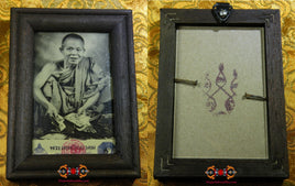 Cadres portraits de Vénérables Thaï. La Magie du Bouddha.