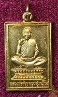 Médaille dorée "Roon Plodpaï" – 90 ans de Luang Phor Djoy Jantasuwanno du Wat Sri-Uthumhön