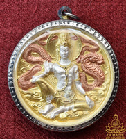 Precieuse amulette Jatukam Ramathep Khot Setthi Mi Kamrai - Wat Kanjanaram (2007)