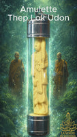 🌿 Amulette de l'ermite légendaire Thep Lok Udon – Wat Phra Borom Satsada Mahamongkol