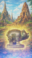 Magical Fortune Pig Amulet Moo Khumphai Mahalap Athithan Jit - Most Venerable Luang Phor Tim of Wat Phra Khao