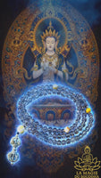 Tibetan rock crystal mala (for purification practices)