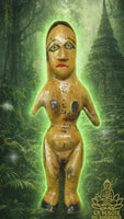 Female Medicinal Statuette in Sacred Wood Mae Phaya Tao Héo - Very Venerable Ajarn Sané