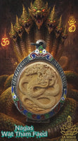🐉 Amulette Roi des Nagas - Vénérable Luang Phor Watchara du Wat Tham Faed
