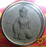 Grande amulette de Jatukham Rammathep et Kubéra - Wat Phra  Mahatat.