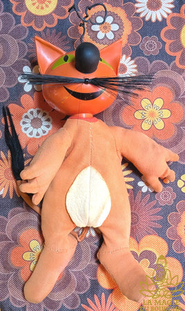 Ratibus le chat – Jouet ancien Kiri le clown – Années 1960 La Magie du Bouddha.