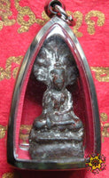 Petit Bouddha Thaï ancien en plomb.