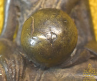 Rare Ancient Khmer Phra Kring Bronze Statuette