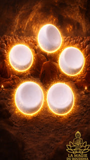 🔮 Pierres reliques Jin Gang provenant de grottes sacrées (reliques d arahant des temps anciens) La Magie du Bouddha.