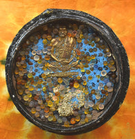 Reliquaire ancien Luang Phor Ngern – Wat Bang Klan (Pijit) – Sarira et sable sacré