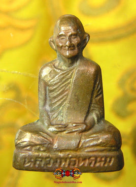 Amulette d'invulnérabilité Roop Lor du Très Vénérable LP Phrom - Wat Chongkhae. La Magie du Bouddha.