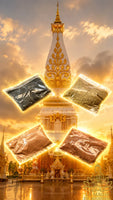 Sables sacrés du Wat Phratat Panom. La Magie du Bouddha.