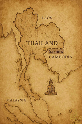Amulette de charme Phra Nang Phaya Sanay-Jun - Très Vénérable LP Kallong. La Magie du Bouddha.