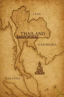 Amulette Phra Somdej Prak Bodhi – Wat King Kaeo (années 1990)
