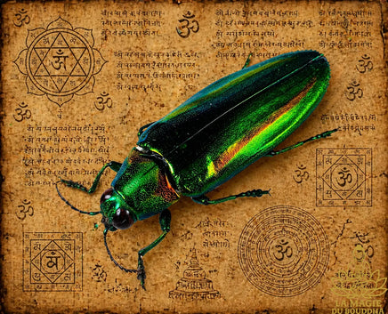 Puissante amulette Phra Kling Mahayant Empereur en Lek Lai Pleak Malengsap par le Vénérable Ajarn Morm Niranam Traiphum La Magie du Bouddha.