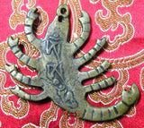 Grosse amulette Tibétaine Tokchag Scorpion  - Gourou Drakpo.