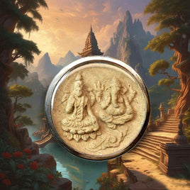 Amulette sacrée Shiva et Ganesh (édition spéciale 2017, Bangkok – 100 Maîtres) La Magie du Bouddha.