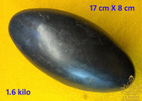 Shiva Lingam noir rare – Pierre sacrée de Shiva
