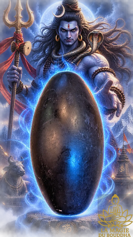 Rare Black Shiva Lingam - Sacred Stone of Shiva