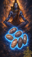 Petits Shiva Lingam naturels en pierre sacrée de la rivière Narmada La Magie du Bouddha.