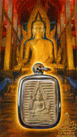 Amulette du Bouddha Somdej Phra Sri Muang Thong du Wat Tonson La Magie du Bouddha.