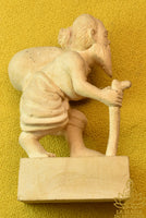 Rare Chuchok Lucky Figurine in Sacred Mae Koon Wood – Venerable Phra Ajarn Daeng