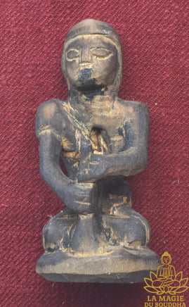 Statuette ancestrale primitive en bois de Sulawesi ancienne figure rituelle indonésienne La Magie du Bouddha.