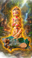 Sacred Ling Lom Monkey Statuette – Most Venerable Luang Phor Hong